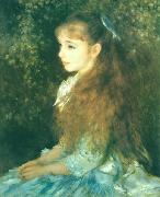 Pierre-Auguste Renoir Photo of painting Mlle. Irene Cahen d'Anvers. oil painting artist